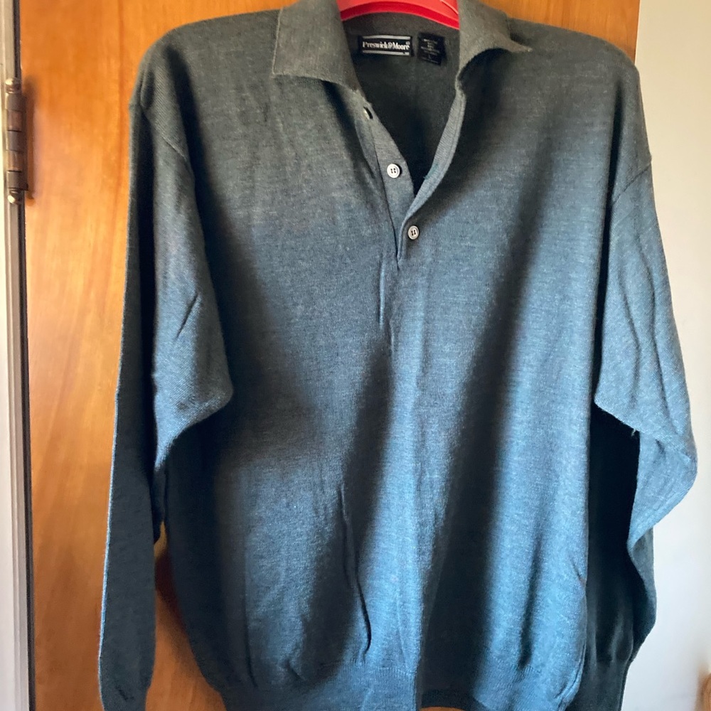 Preswick&Moore wool sweater L